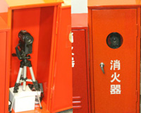 消火器ボックス内蔵カメラ